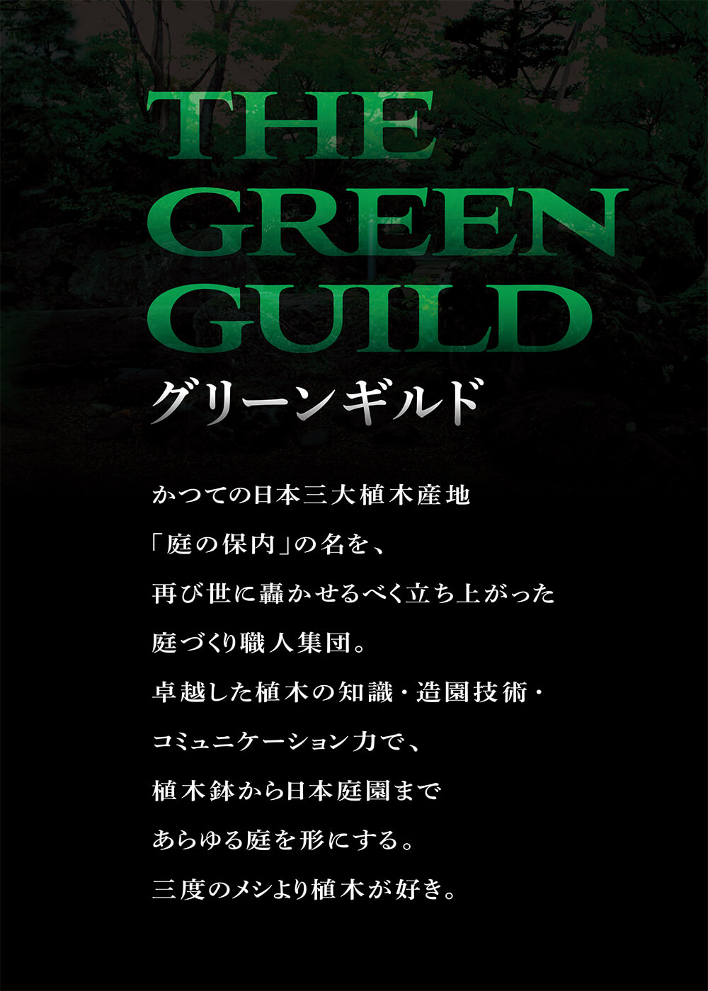 THE GREEN GUILD