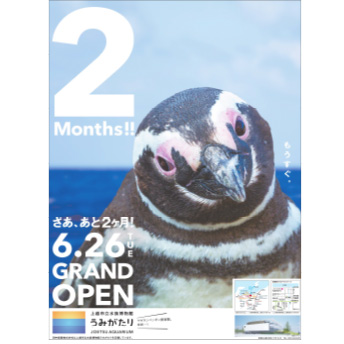 上越市立水族博物館 うみがたり 新聞広告